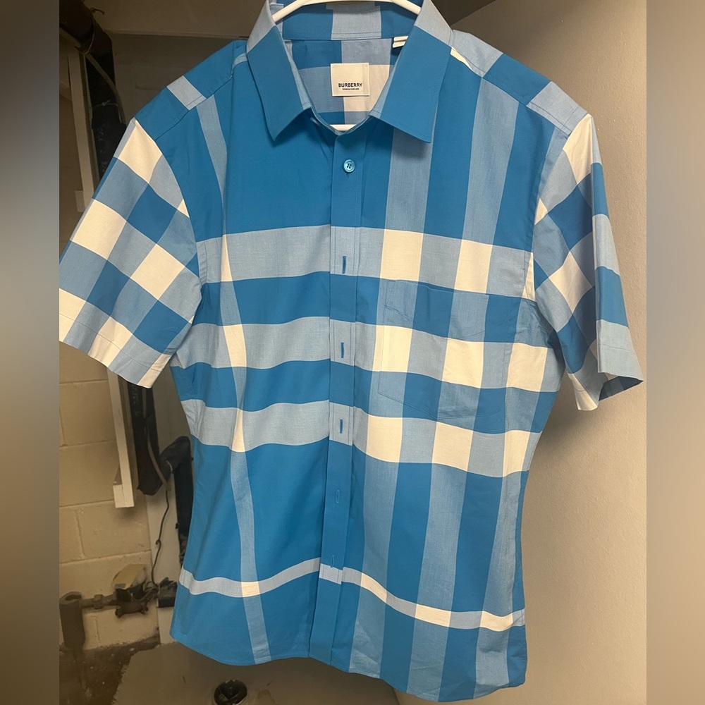 Burberry Somerton Short Sleeve Shirt Large